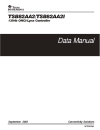 Datasheet TSB82AA2PGE manufacturer TI