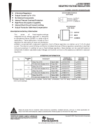 Datasheet UA7905CKTER manufacturer TI