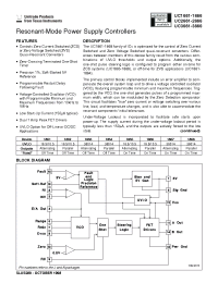 Datasheet UC3861DWTR manufacturer TI