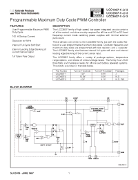 Datasheet UCC3807PW-2 manufacturer TI
