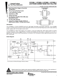 Datasheet UCC3808PW-2 manufacturer TI