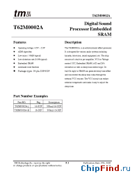 Datasheet T62M0002A manufacturer TMT
