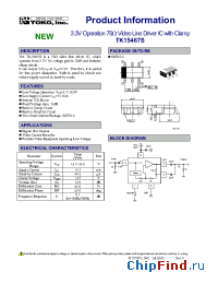 Datasheet tk15467s manufacturer TOKO