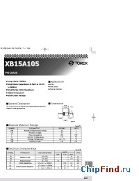 Datasheet XB15A105 manufacturer Torex