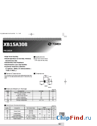 Datasheet XB15A308 manufacturer Torex
