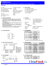 Datasheet XC25BS6128CL manufacturer Torex
