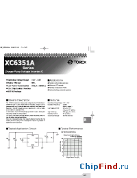 Datasheet XC6351A120MM manufacturer Torex