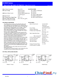 Datasheet XC6405DE84MR manufacturer Torex