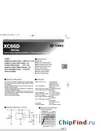 Datasheet XC66DN2533ML manufacturer Torex