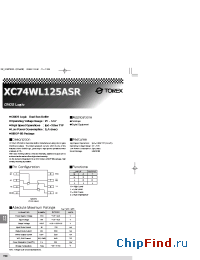 Datasheet XC74WL125AS manufacturer Torex
