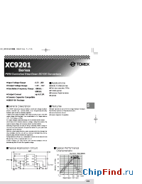Datasheet XC9201C39AKR manufacturer Torex