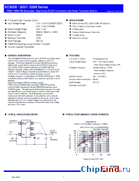 Datasheet XC92072L3ML manufacturer Torex