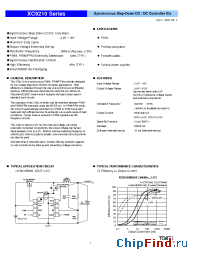Datasheet XC9210 manufacturer Torex