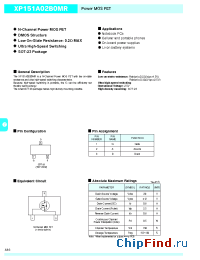 Datasheet XP151A02B0MR manufacturer Torex
