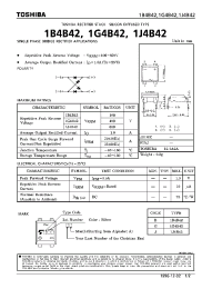 Datasheet 1G4B42 manufacturer Toshiba