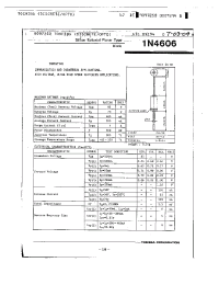 Datasheet 1N4606 manufacturer Toshiba