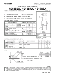 Datasheet 1S1887A manufacturer Toshiba