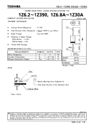 Datasheet 1Z22A manufacturer Toshiba