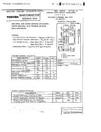 Datasheet 2SK788 manufacturer Toshiba