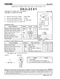 Datasheet 30JL2C41 manufacturer Toshiba