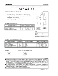 Datasheet DF546 manufacturer Toshiba