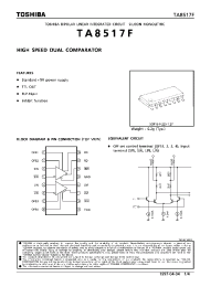 Datasheet TA8517F manufacturer Toshiba