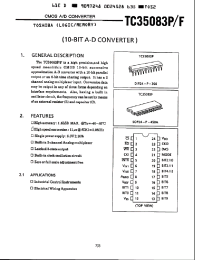 Datasheet TC35083F manufacturer Toshiba