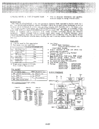 Datasheet TC514101AZ-60 manufacturer Toshiba