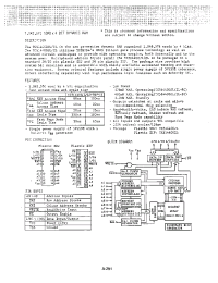 Datasheet TC51440ZL-80 manufacturer Toshiba