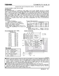 Datasheet TC554001FL manufacturer Toshiba