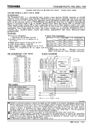 Datasheet TC554001-V manufacturer Toshiba