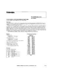Datasheet TC55BS8128J-10 manufacturer Toshiba