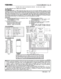 Datasheet TC55V328BJ-12 manufacturer Toshiba