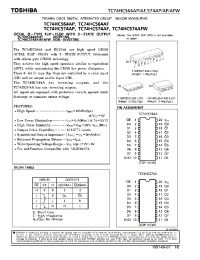 Datasheet TC74HC474 manufacturer Toshiba