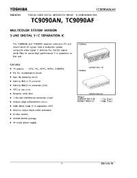 Datasheet TC9090AF manufacturer Toshiba