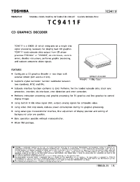 Datasheet TC9411F manufacturer Toshiba
