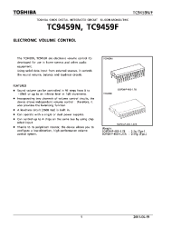 Datasheet TC9459 manufacturer Toshiba