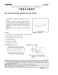 Datasheet TD62380 manufacturer Toshiba