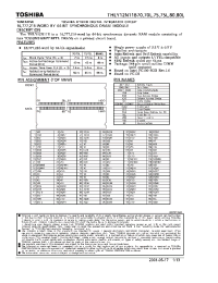 Datasheet THLY12N11B70 manufacturer Toshiba
