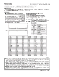 Datasheet THLY6480H1FG-80 manufacturer Toshiba