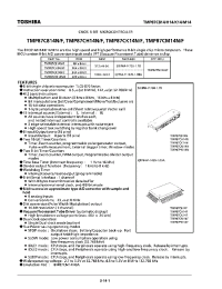 Datasheet TMP87C814N manufacturer Toshiba