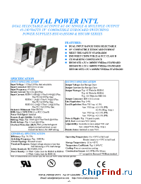 Datasheet HSU100-10 manufacturer Total Power