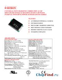 Datasheet HVP101-S360028 manufacturer Total Power