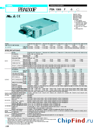 Datasheet PBA1500F manufacturer Total Power