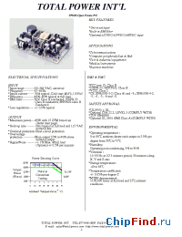 Datasheet TPG65-16 manufacturer Total Power