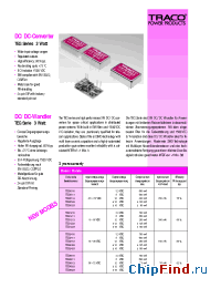 Datasheet TEG0510 manufacturer Traco
