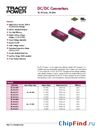 Datasheet TEL30-4809 manufacturer Traco