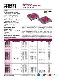 Datasheet TEN40-1210 manufacturer Traco