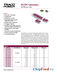 Datasheet TEN5-2410WI manufacturer Traco