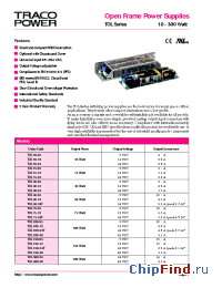 Datasheet TOL100-05 manufacturer Traco